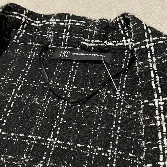 NWOT INC International Concepts Tweed Kimono Style Topper, One Size - Picture 4 of 8